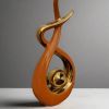 Ember Echoes â€“ Modern Ceramic Home Decor Sculpture Accent